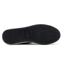Online Baskets Gaspard cuir grainé bleu Homme Baskets
