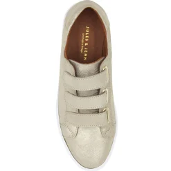 Outlet Baskets scratch cuir métallisé Femme Baskets