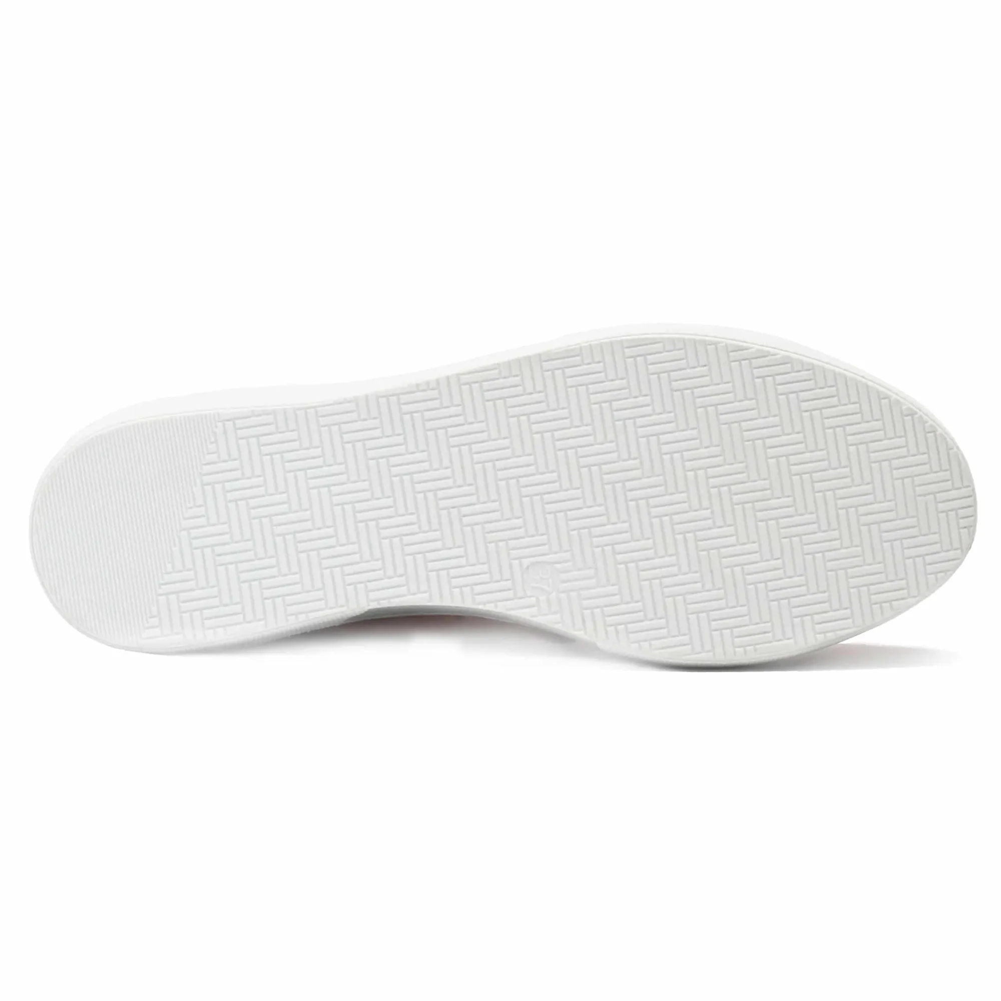Sale Baskets scratch cuir métallisé bleu Femme Baskets