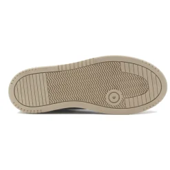 Cheap Baskets vintage cuir kaki doré Femme Baskets