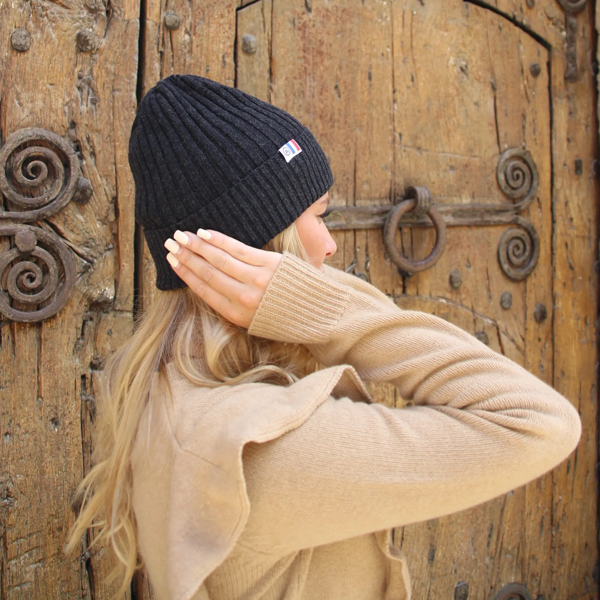 Online Bonnet coton recyclé Femme Dressing Recyclé|Bonnets