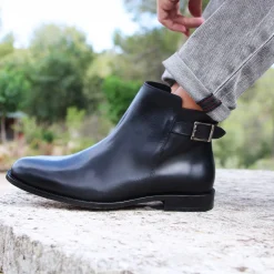 Best Sale Boots à boucle cuir Homme Boots