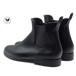 Clearance Boots de pluie noir & gris Homme Boots
