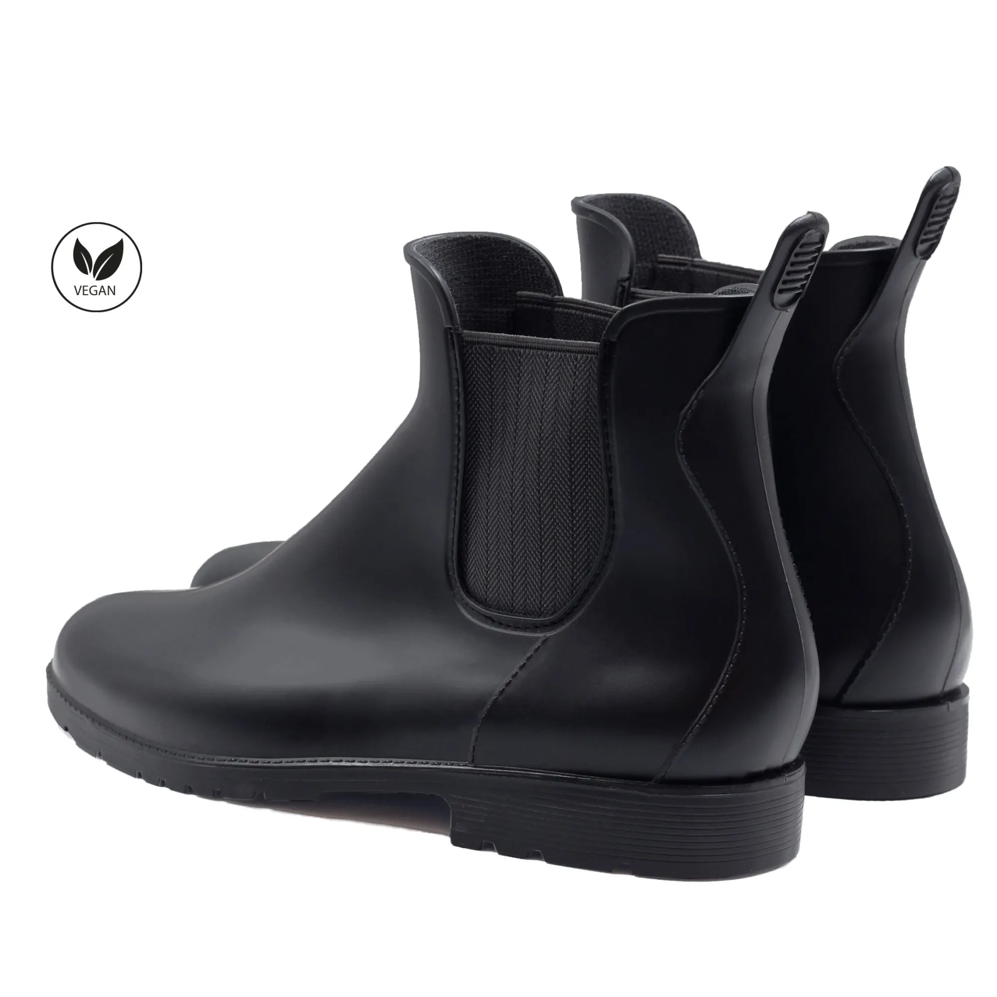 Clearance Boots de pluie noir & gris Homme Boots