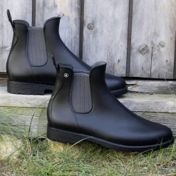 Clearance Boots de pluie noir & gris Homme Boots