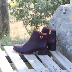 Fashion Bottines cavalières cuir Femme Bottines & Bottes