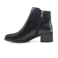 Cheap Bottines cavalières cuir Femme Bottines & Bottes