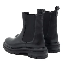 Online Bottines Chelsea crantées cuir Femme Bottines & Bottes