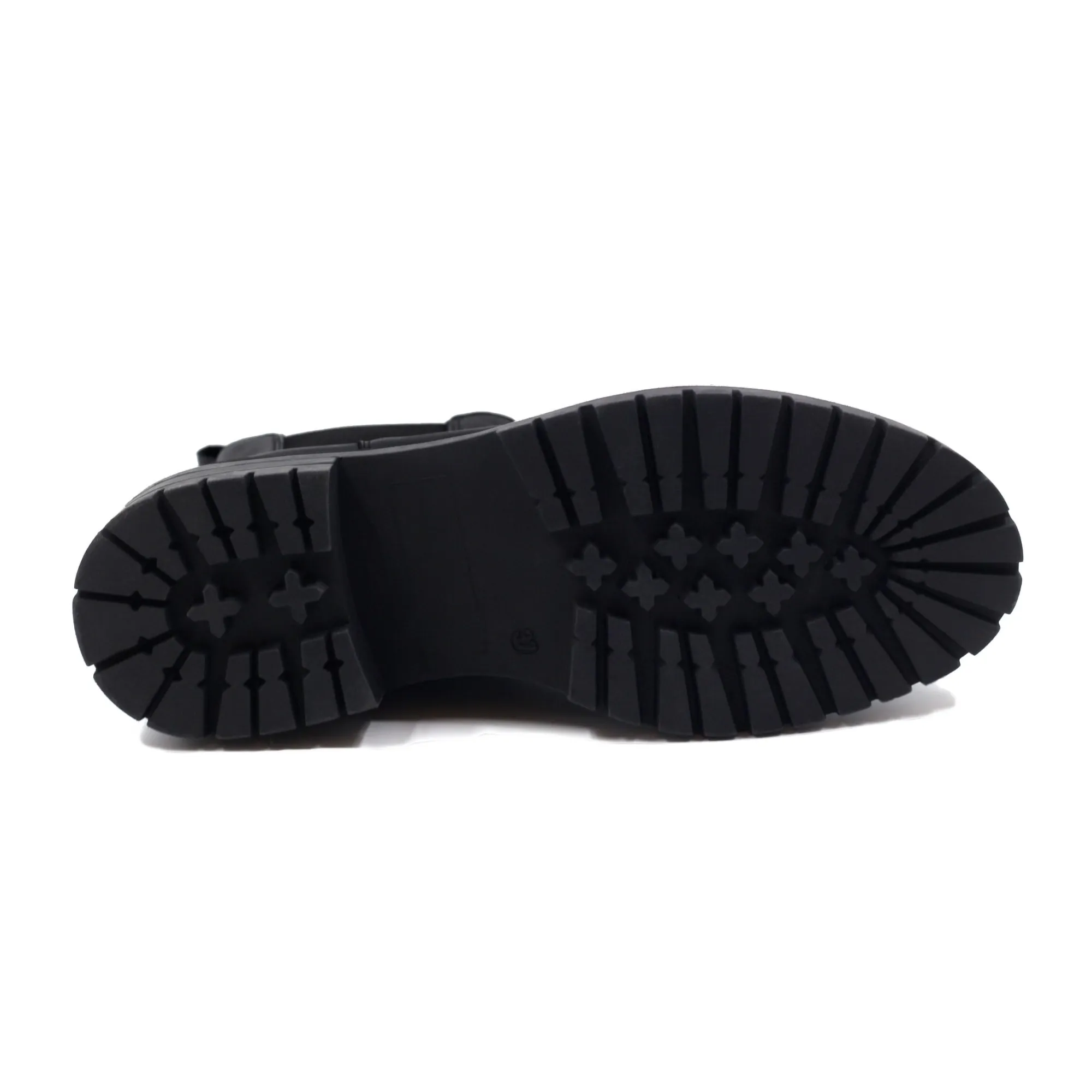 Online Bottines Chelsea crantées cuir Femme Bottines & Bottes