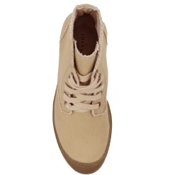 Cheap Bottines crantées toile recyclée Femme Dressing Recyclé|Bottines & Bottes