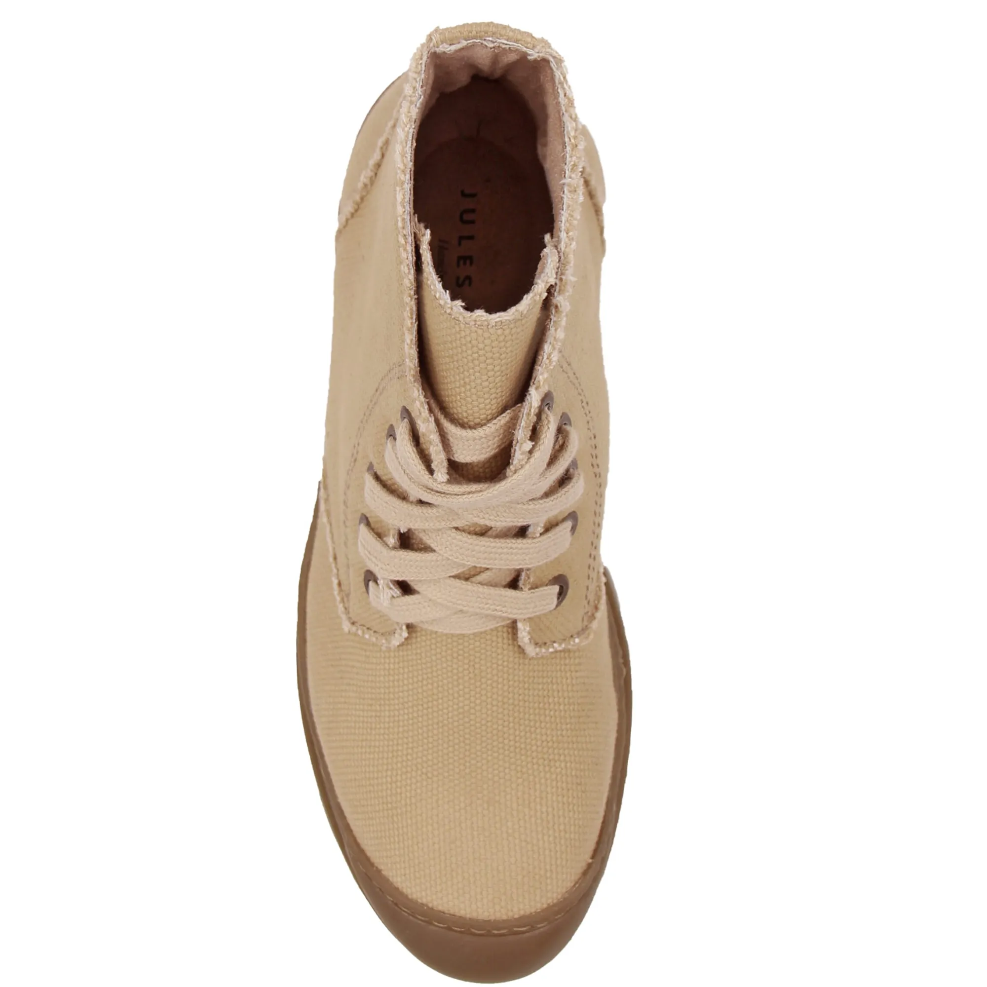 Cheap Bottines crantées toile recyclée Femme Dressing Recyclé|Bottines & Bottes