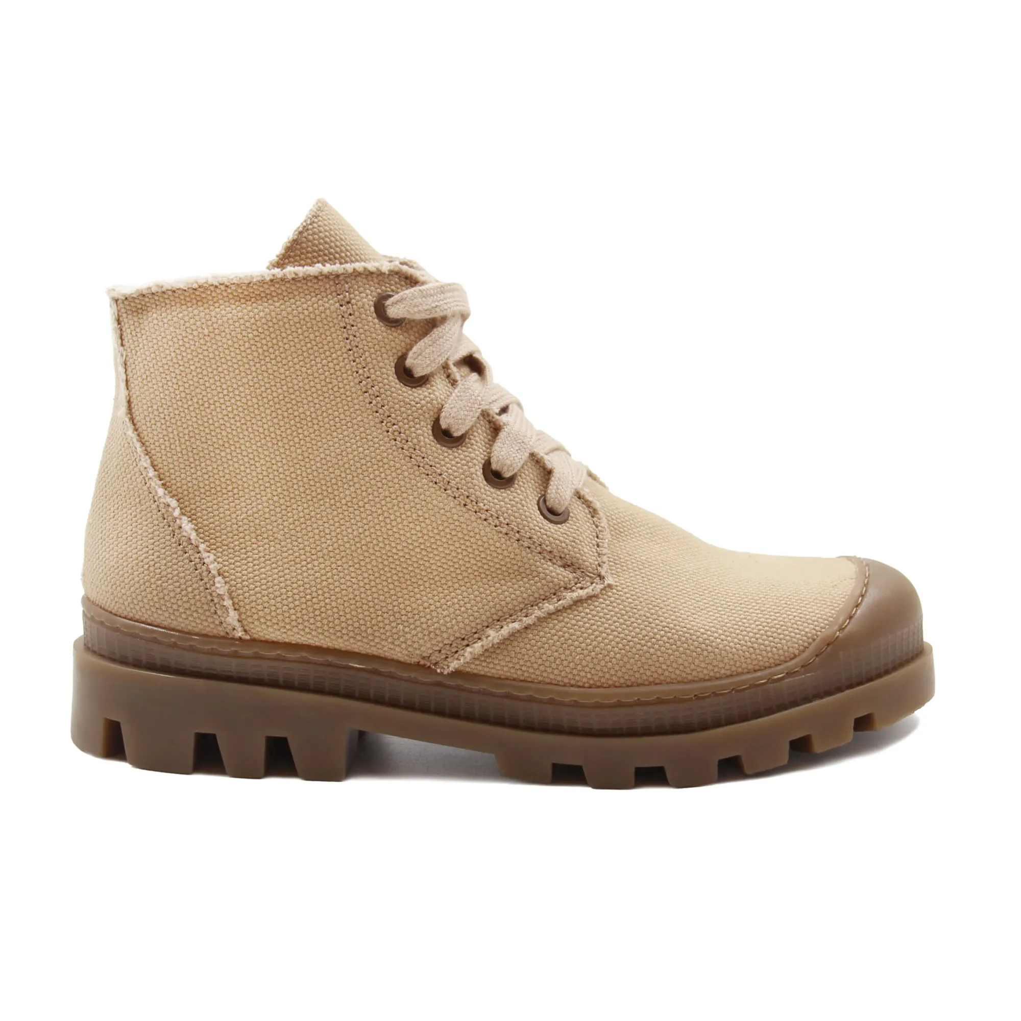 Cheap Bottines crantées toile recyclée Femme Dressing Recyclé|Bottines & Bottes