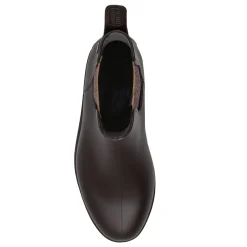 Cheap Bottines de pluie marron bronze Femme Bottines & Bottes