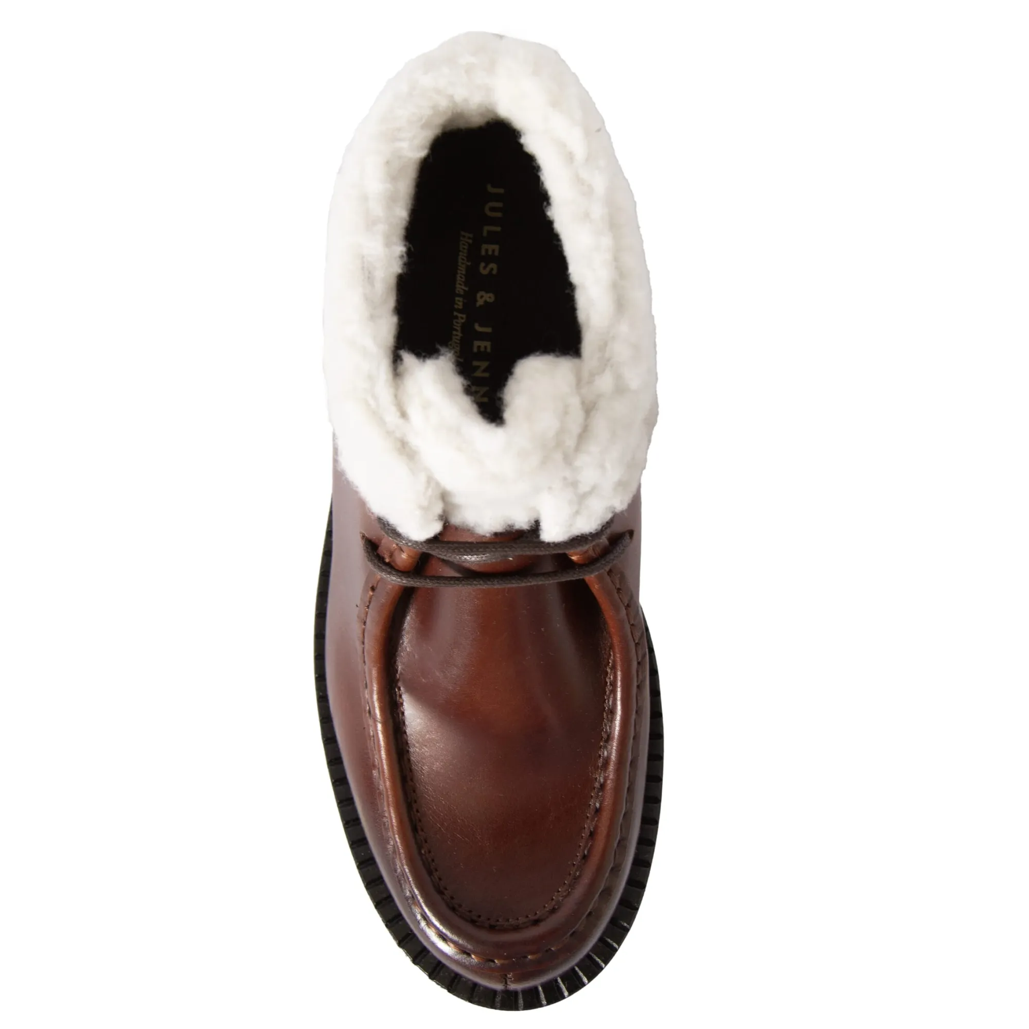 Cheap Bottines fourrées basses cuir Femme Bottines & Bottes