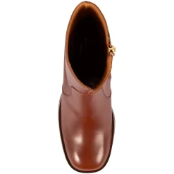Outlet Bottines plateforme cuir Femme Bottines & Bottes