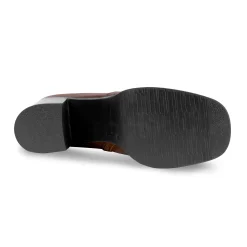 Outlet Bottines plateforme cuir Femme Bottines & Bottes