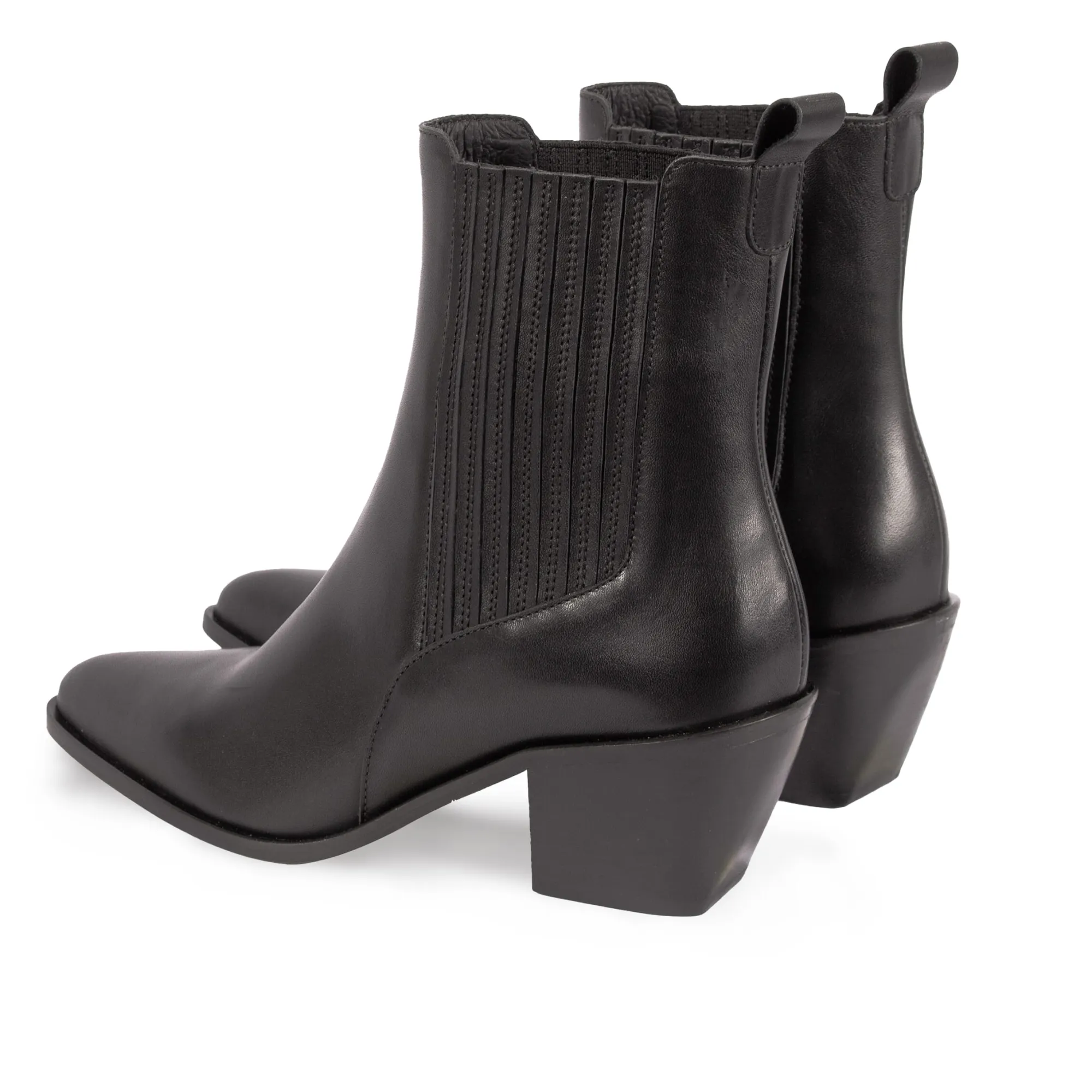 Discount Bottines santiag cuir Femme Bottines & Bottes
