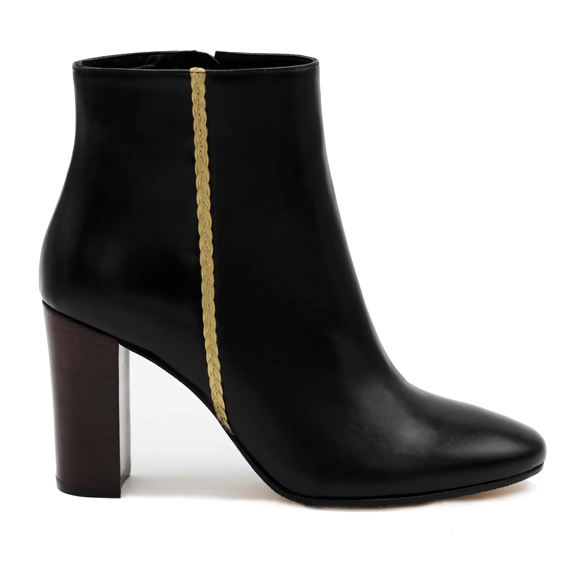Sale Bottines à talon cuir Femme Bottines & Bottes