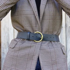 Cheap Ceinture bohème cuir bleu Femme Ceintures