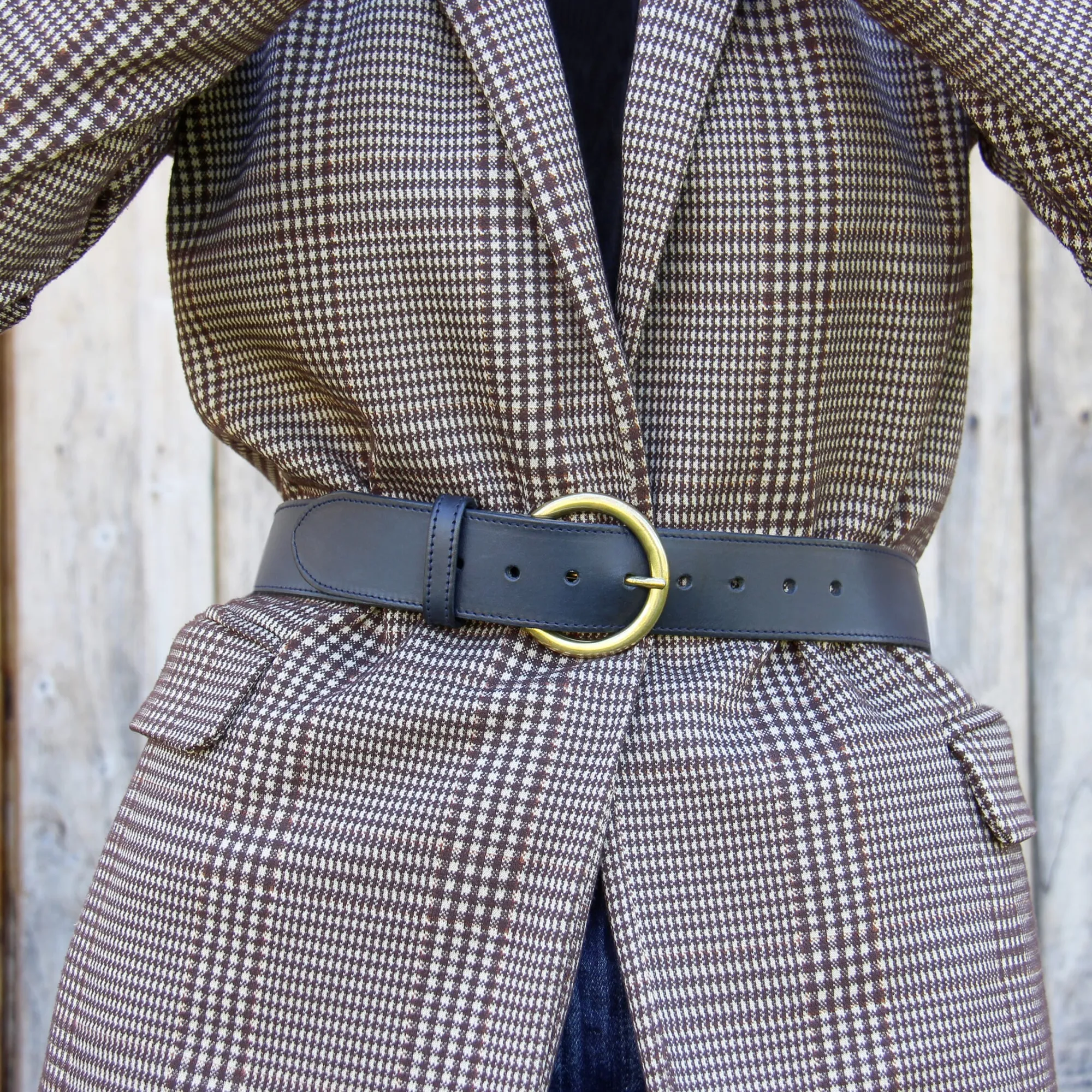 Cheap Ceinture bohème cuir bleu Femme Ceintures