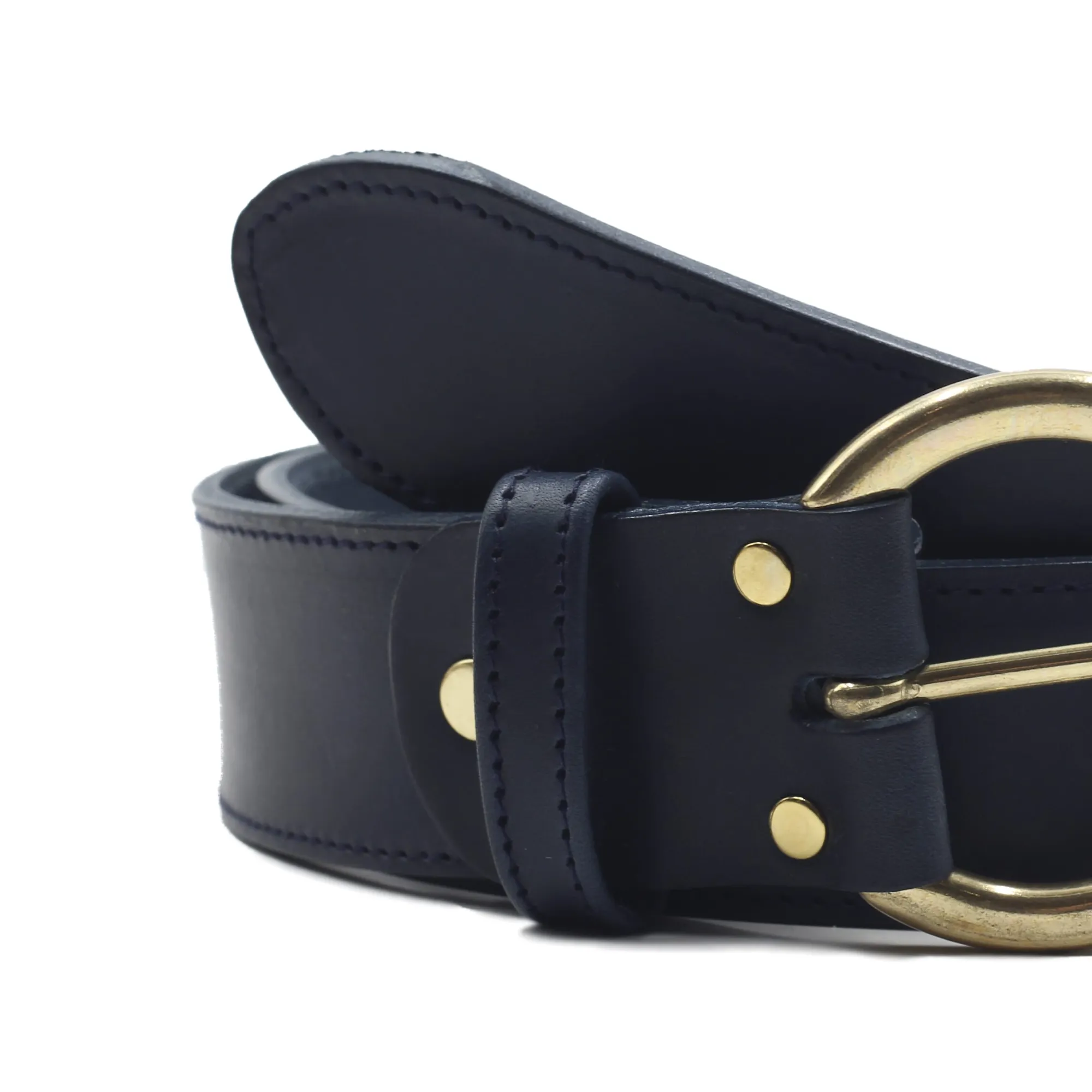 Cheap Ceinture bohème cuir bleu Femme Ceintures