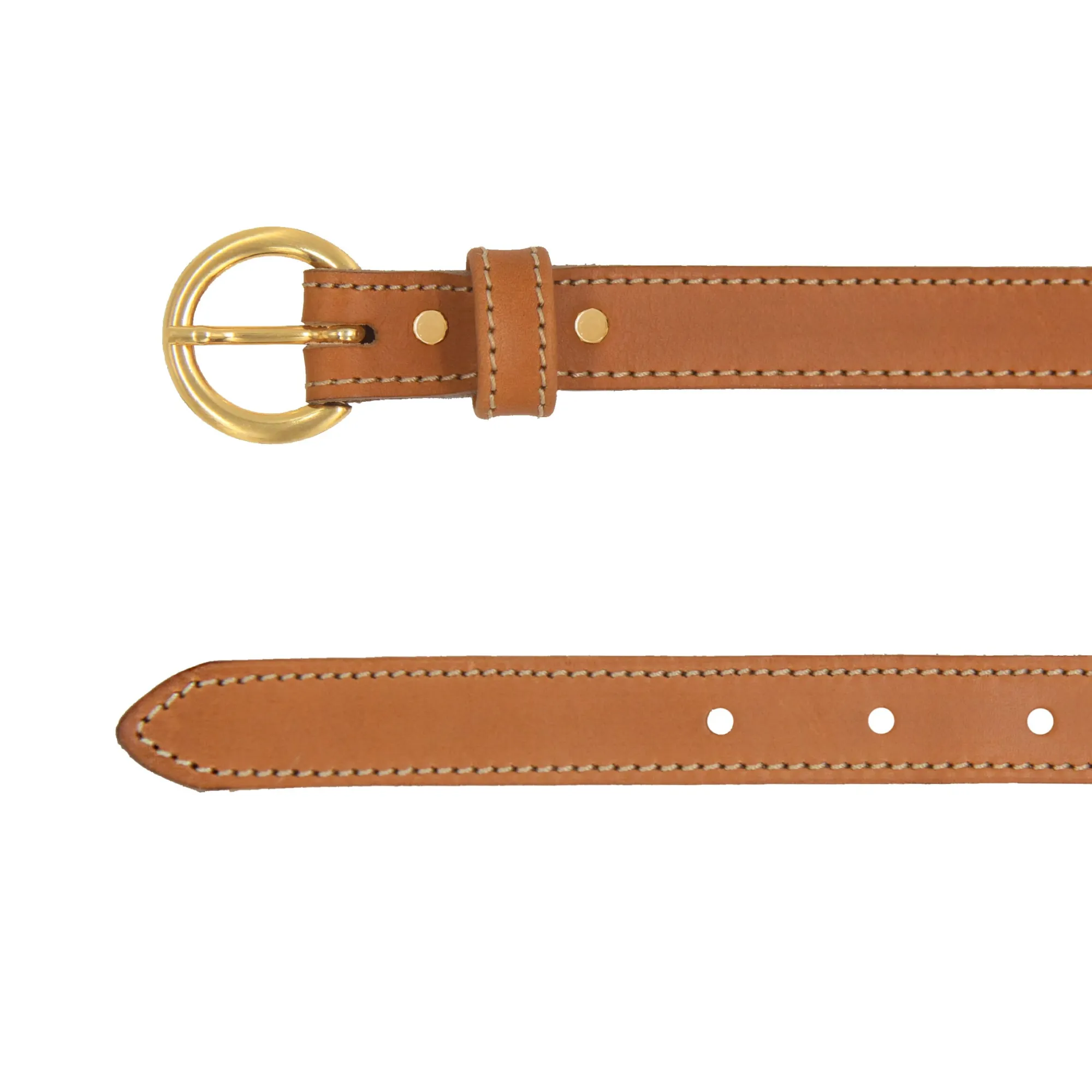 Discount Ceinture boucle d'or cuir Femme Ceintures