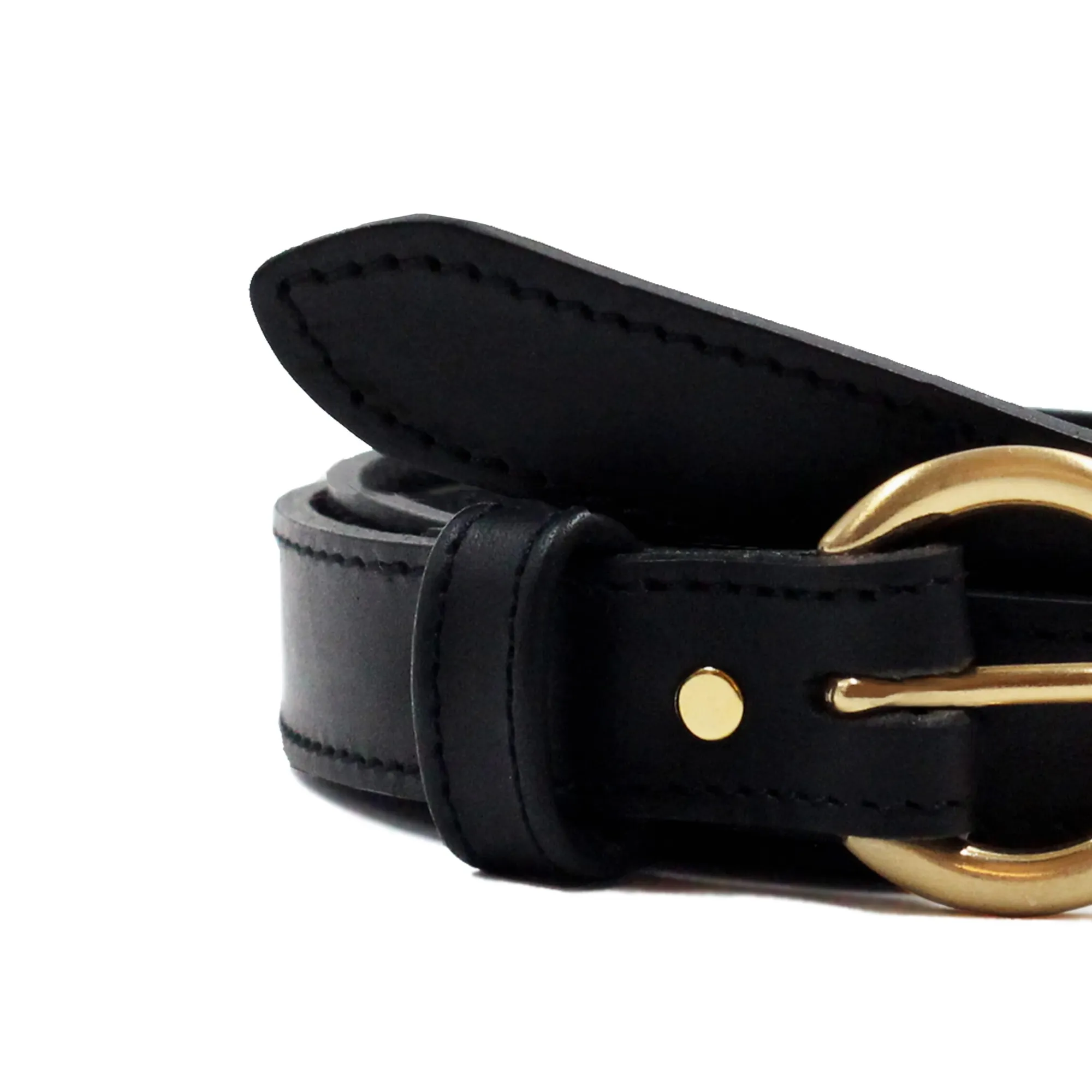 Discount Ceinture boucle d'or cuir Femme Ceintures