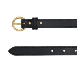 Discount Ceinture boucle d'or cuir Femme Ceintures