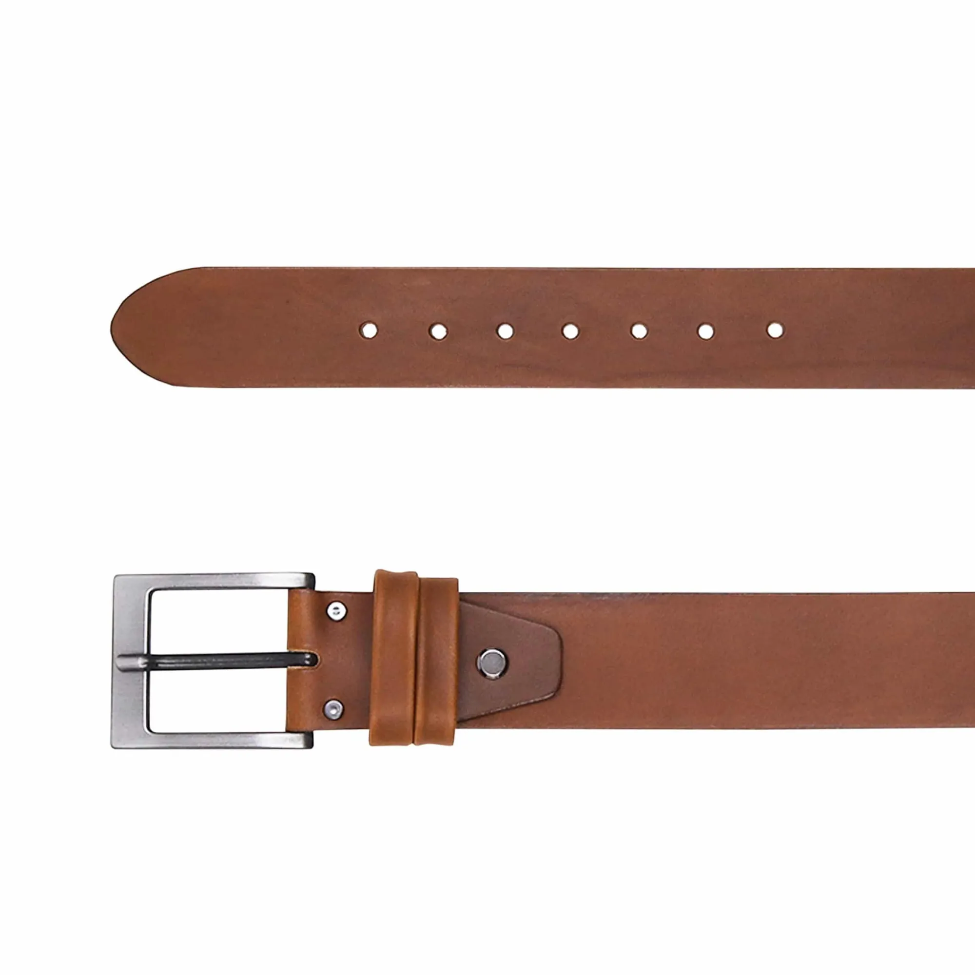 Outlet Ceinture casual cuir marron Homme Ceintures
