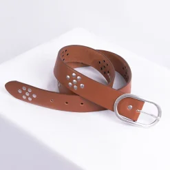 Flash Sale Ceinture large cuir clouté Femme Ceintures