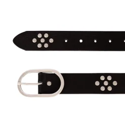 Sale Ceinture large cuir clouté Femme Ceintures