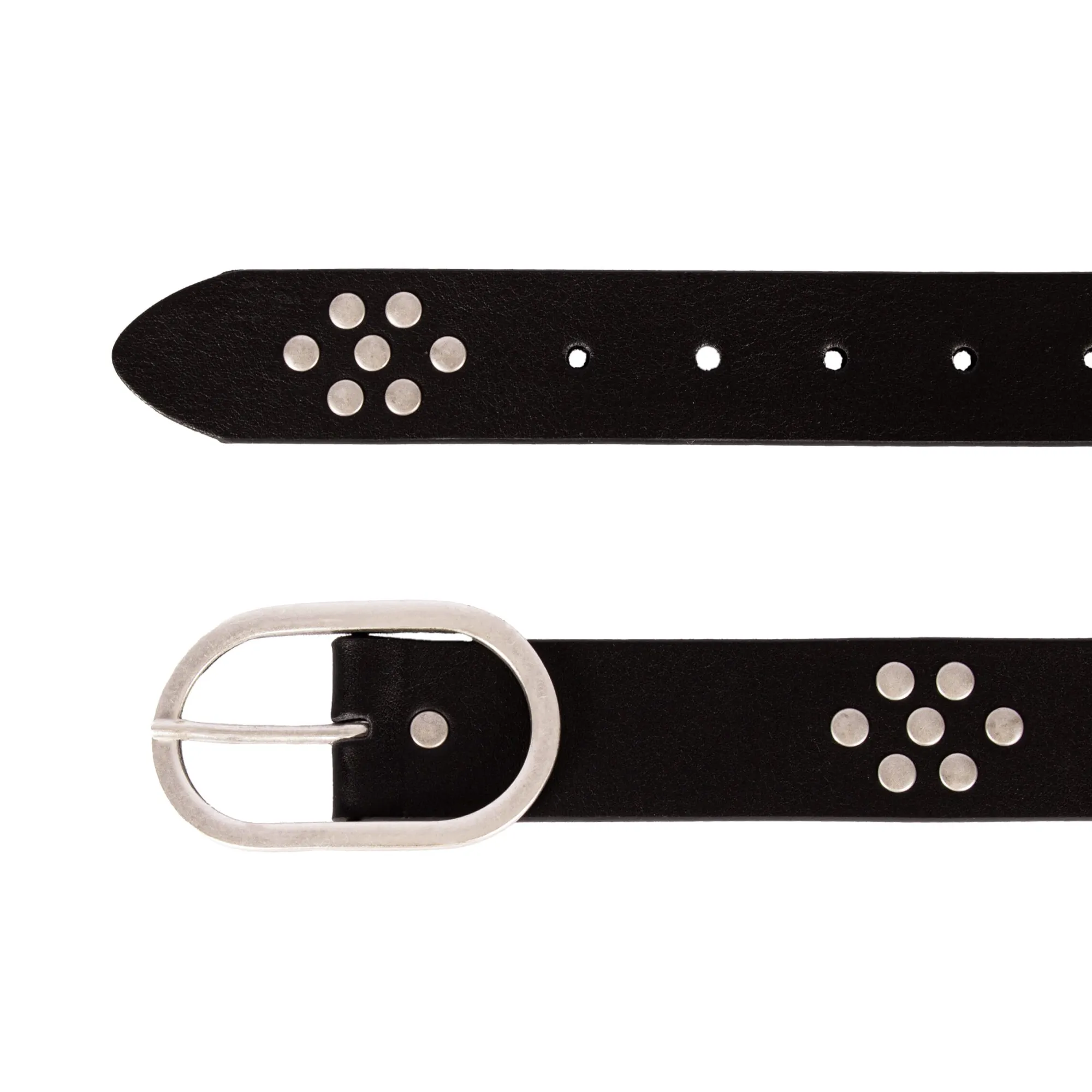 Sale Ceinture large cuir clouté Femme Ceintures