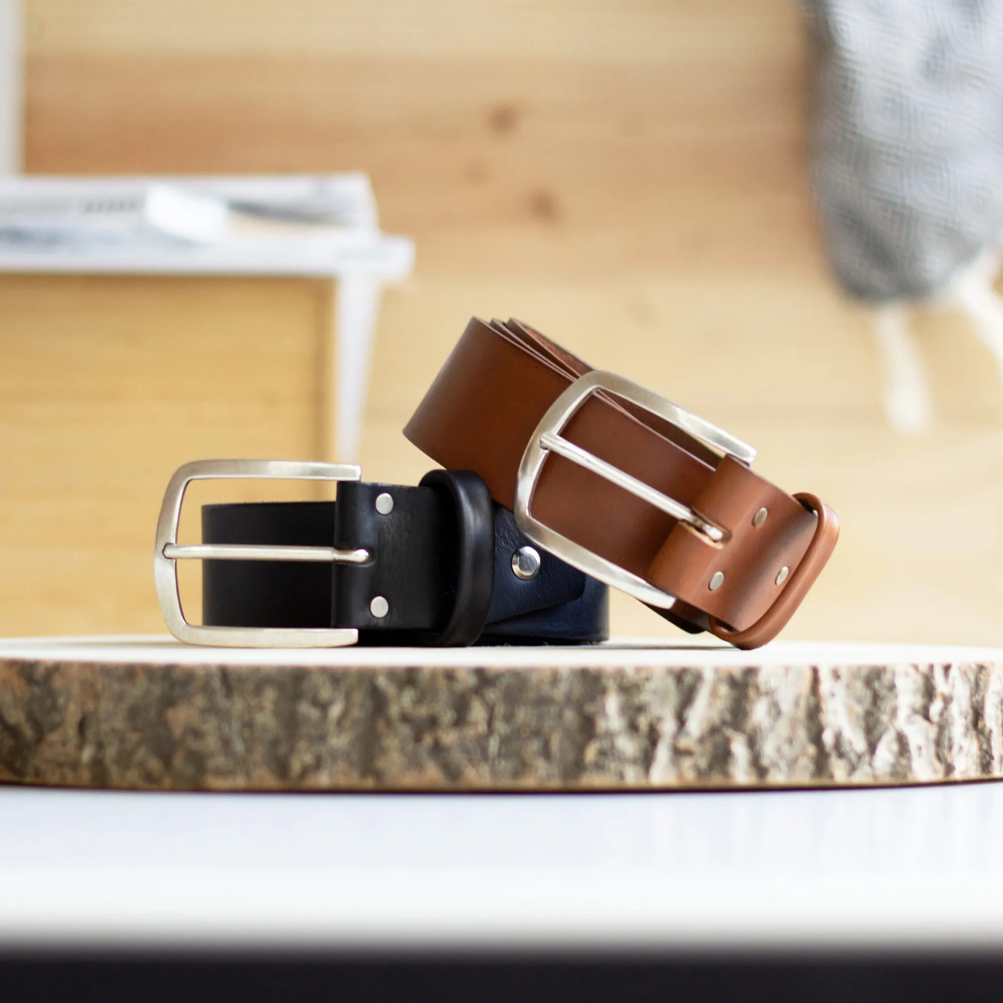 New Ceinture Paris cuir Homme Ceintures