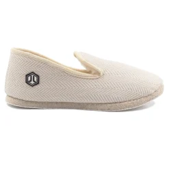Sale Charentaises tradition blanc beige Femme Charentaises