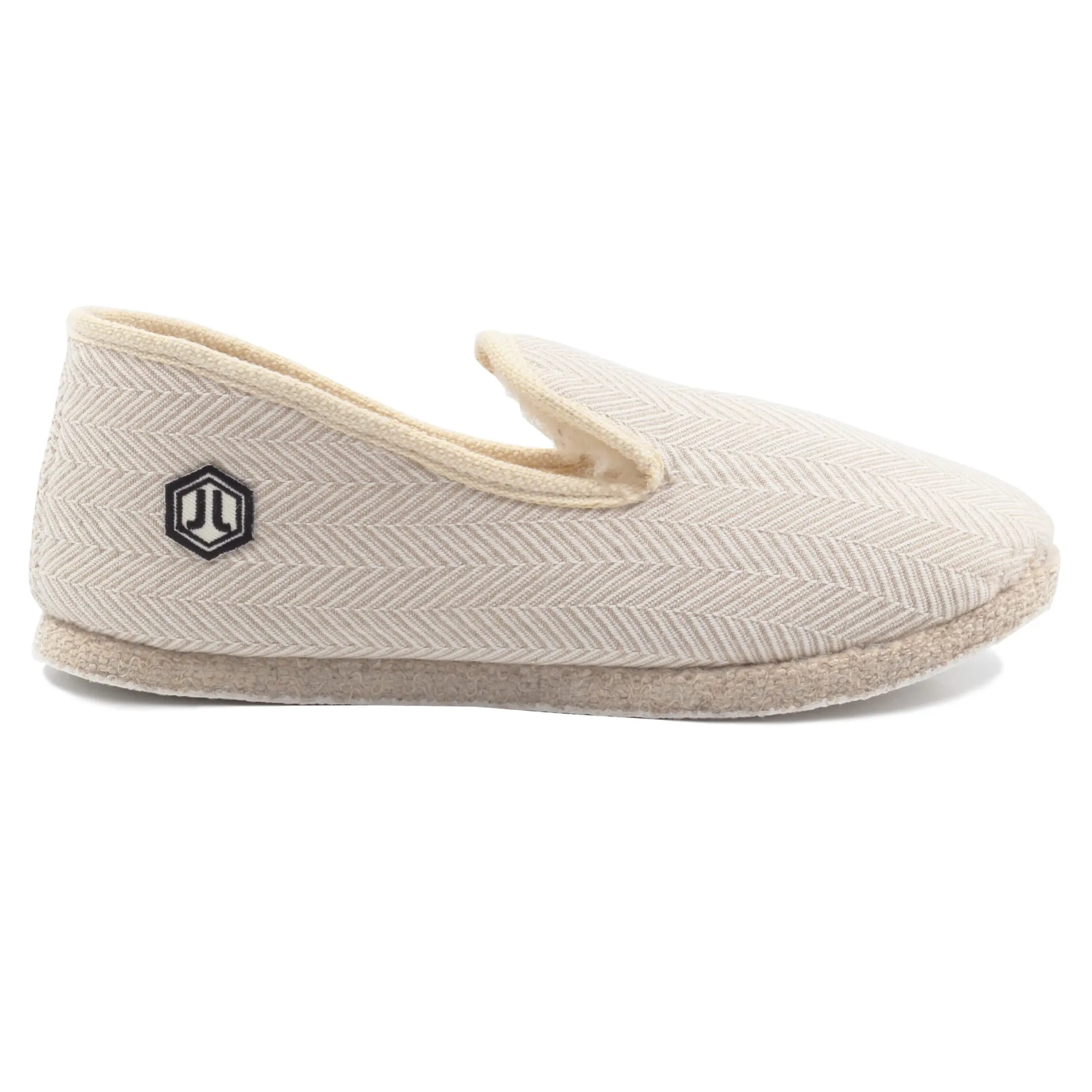 Sale Charentaises tradition blanc beige Femme Charentaises