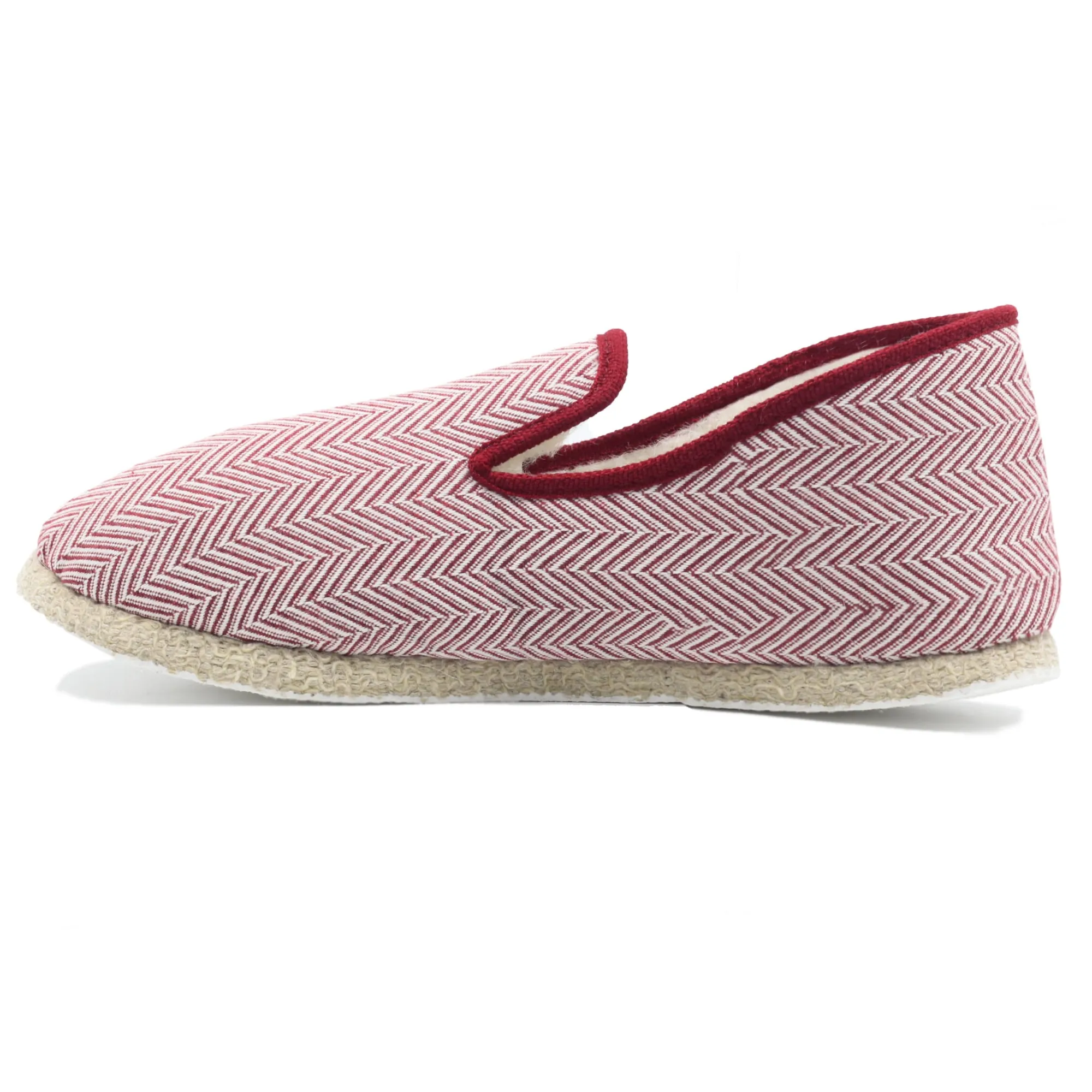 Shop Charentaises tradition blanc rouge Femme Charentaises|Charentaises
