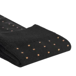 Cheap Chaussettes mini pois coton noir cognac Homme Chaussettes