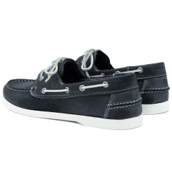 Sale Chaussures bateau cuir bleu Homme Chaussures Bateau