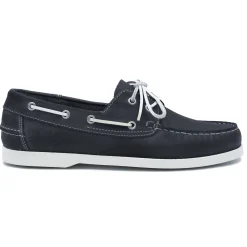 Sale Chaussures bateau cuir bleu Homme Chaussures Bateau