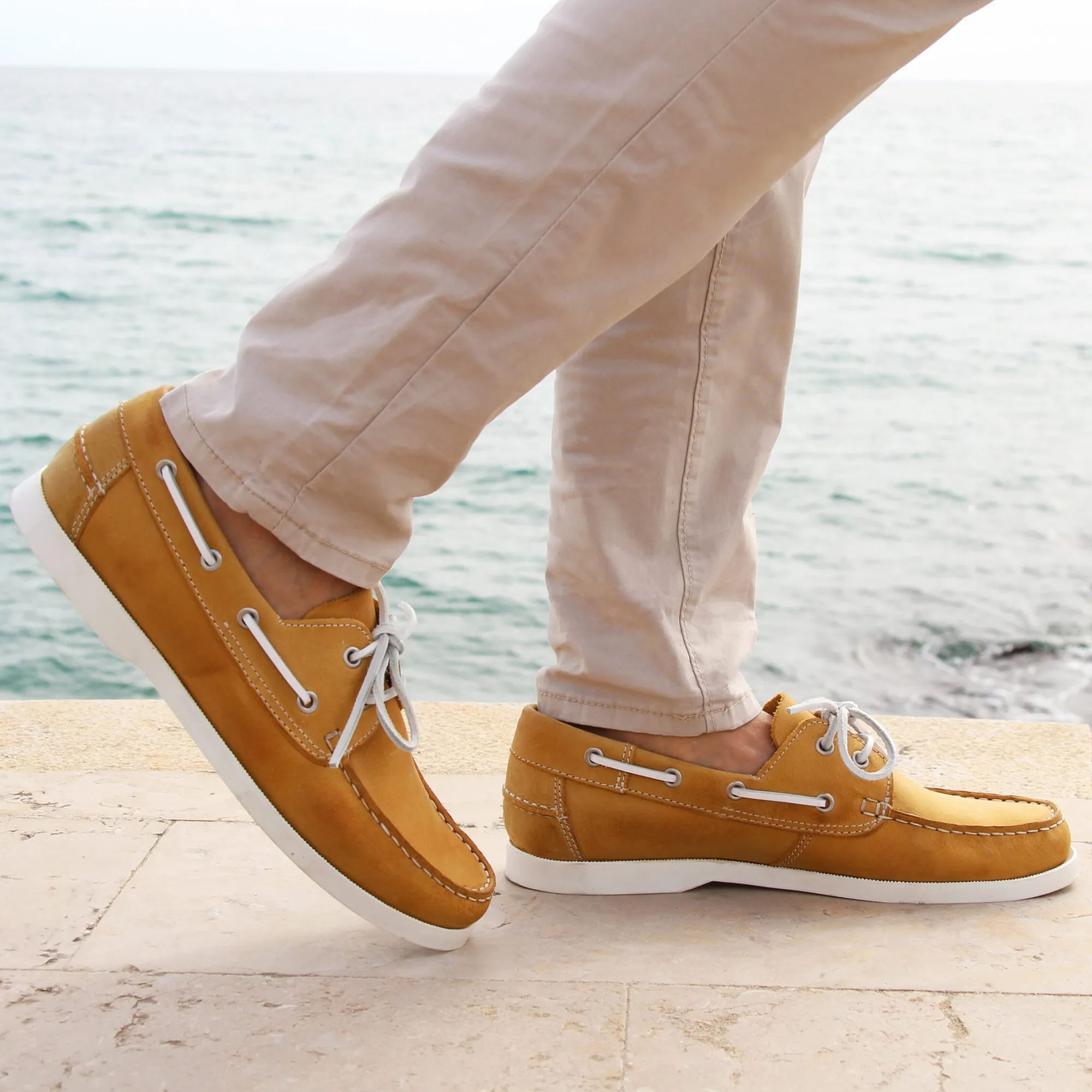 Sale Chaussures bateau cuir Homme Chaussures Bateau
