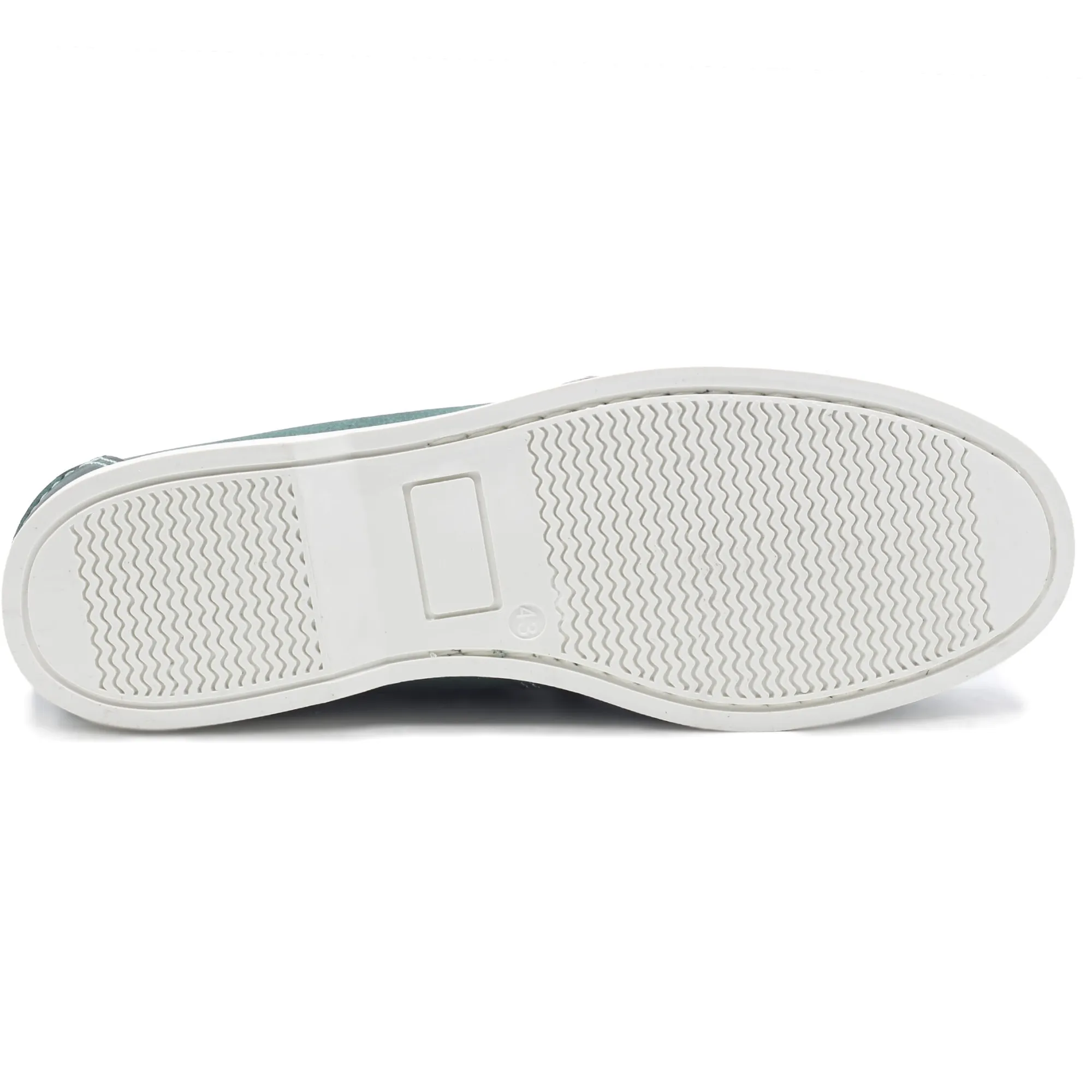 Fashion Chaussures bateau cuir vert Homme Fins De Série Solidaires