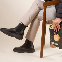 Online Chelsea boots gomme cuir Homme Boots