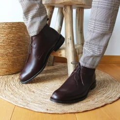 Outlet Desert boots cuir Homme Boots