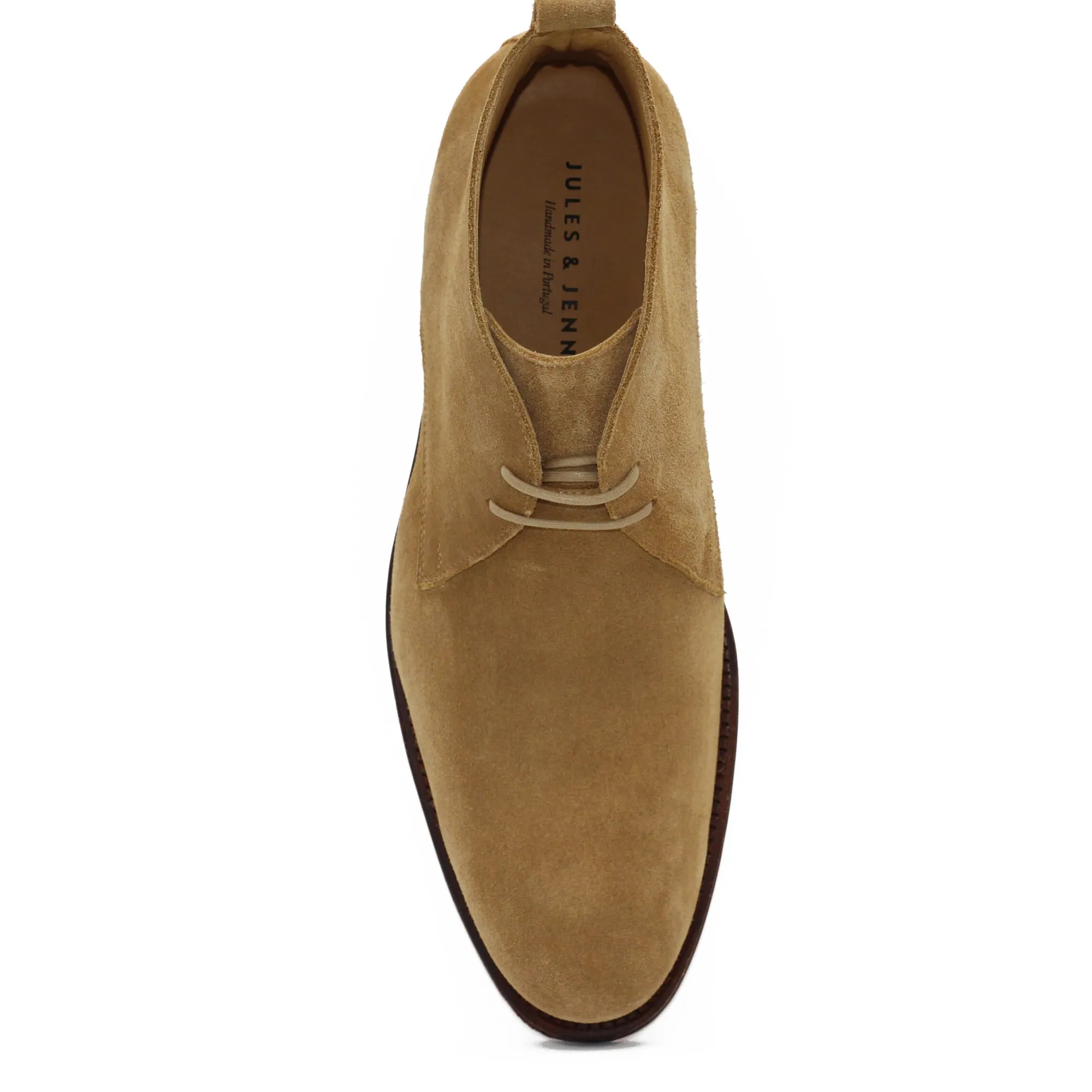Best Desert boots cuir daim Homme Fins De Série Solidaires