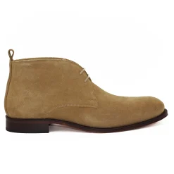 Best Desert boots cuir daim Homme Fins De Série Solidaires