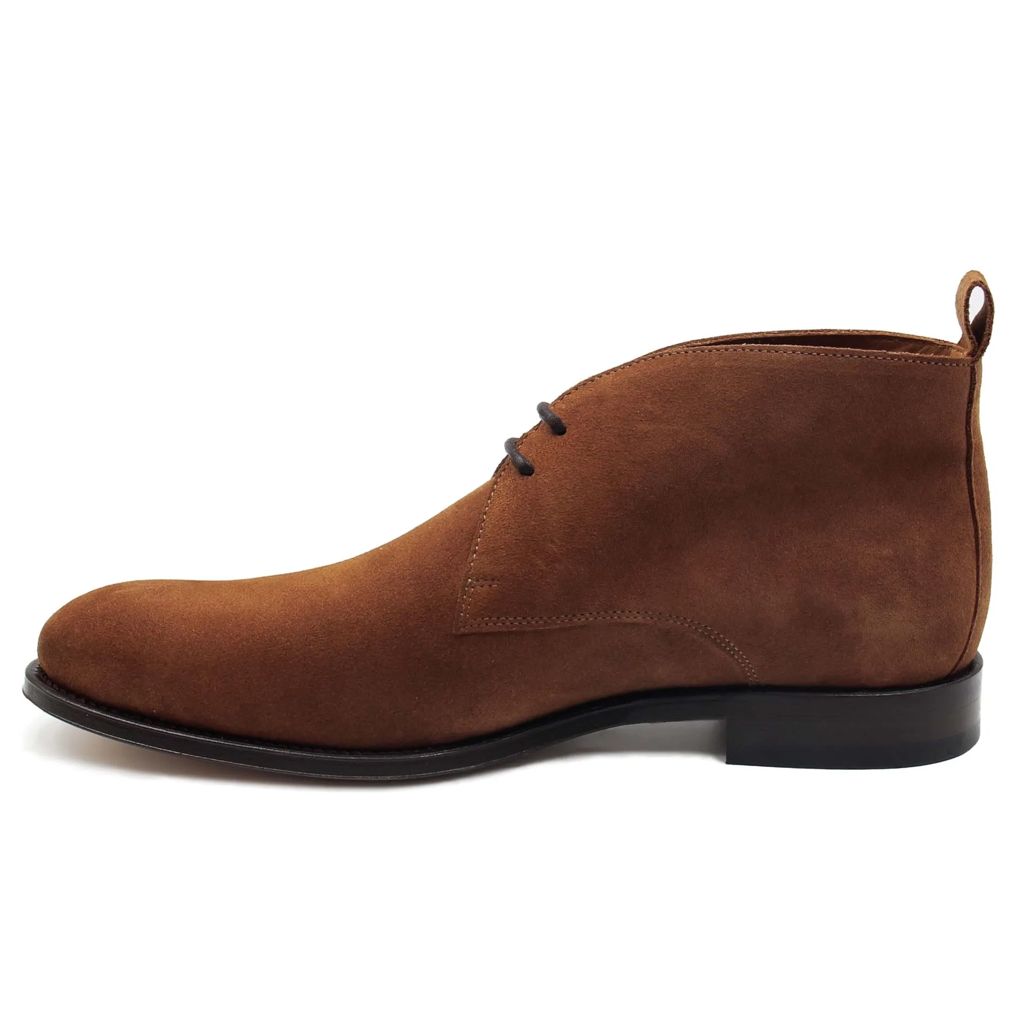Best Sale Desert boots cuir daim Homme Fins De Série Solidaires