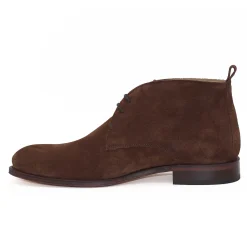Clearance Desert boots cuir daim Homme Fins De Série Solidaires