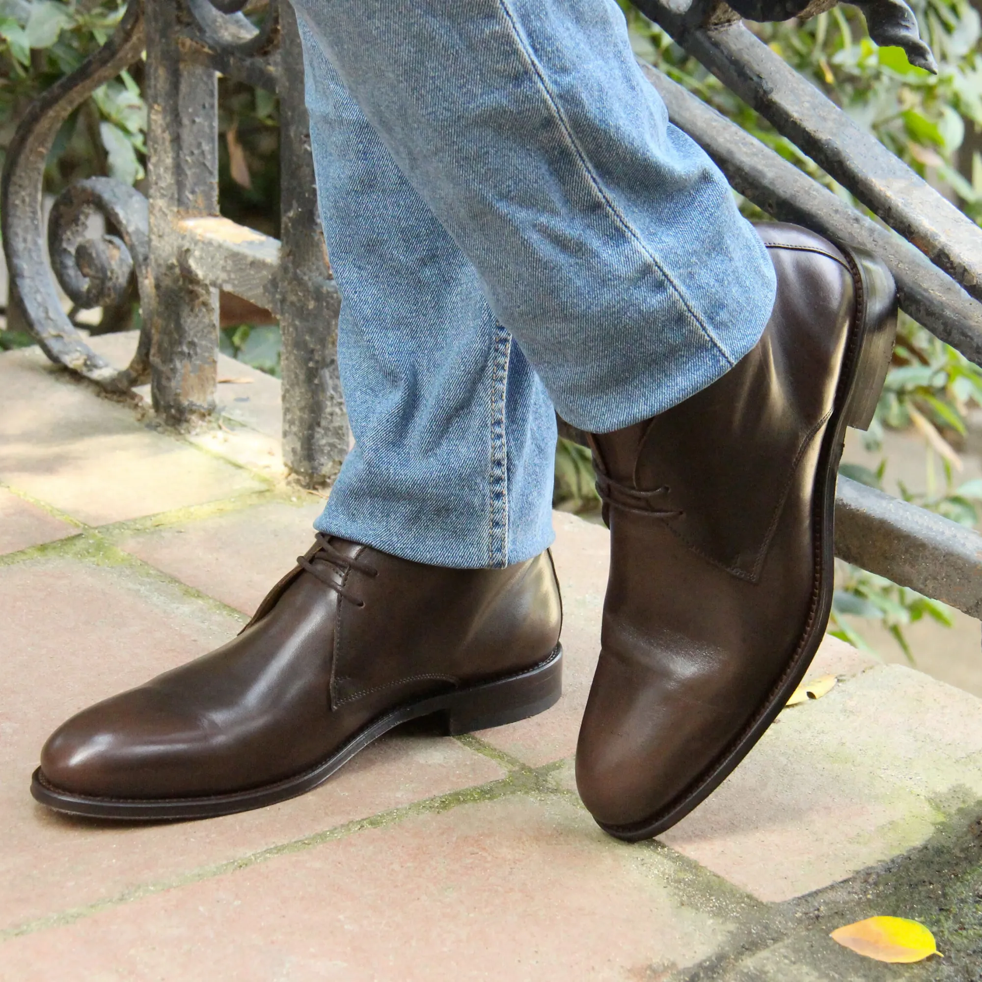New Desert boots cuir Homme Boots