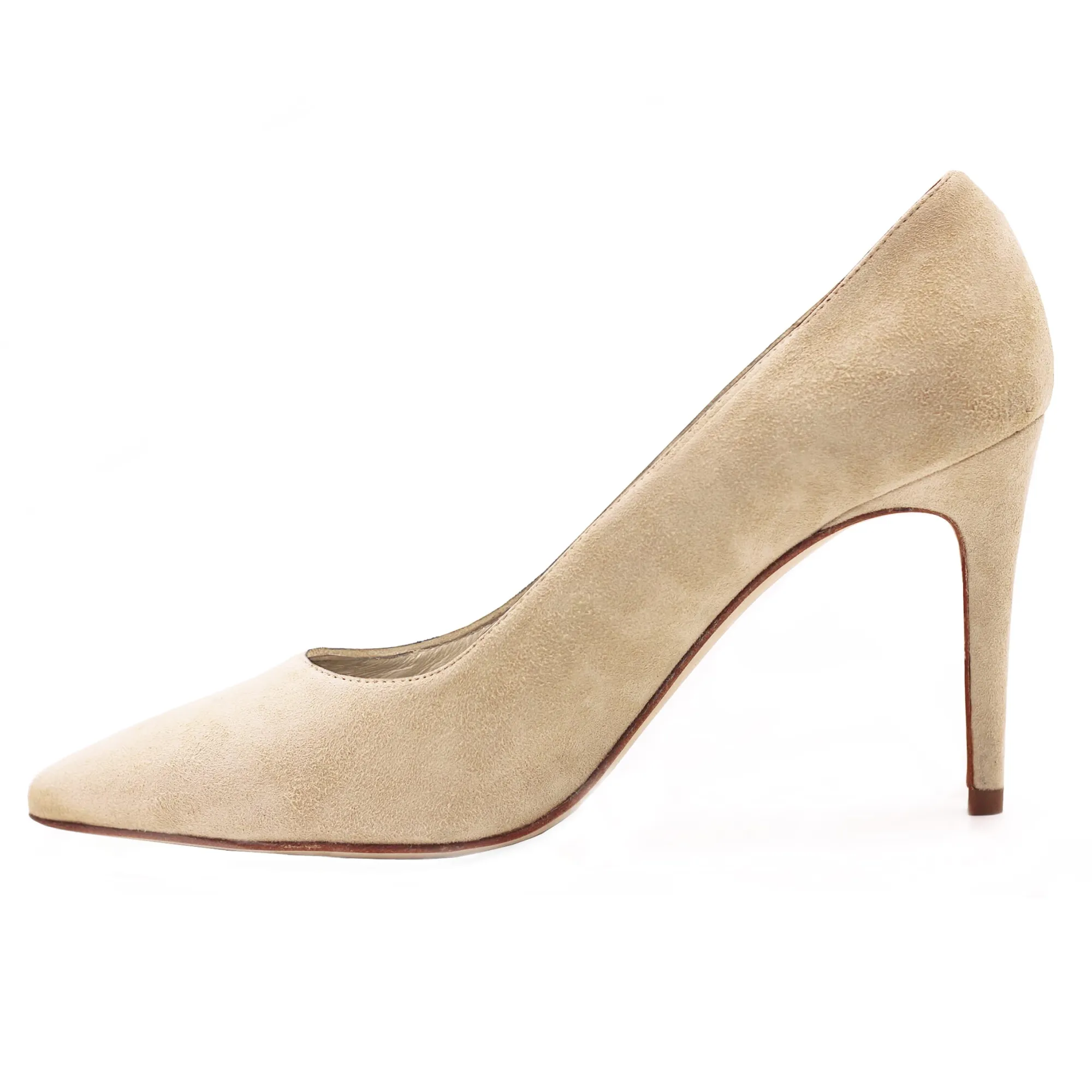 Discount Escarpins cuir daim Femme Escarpins