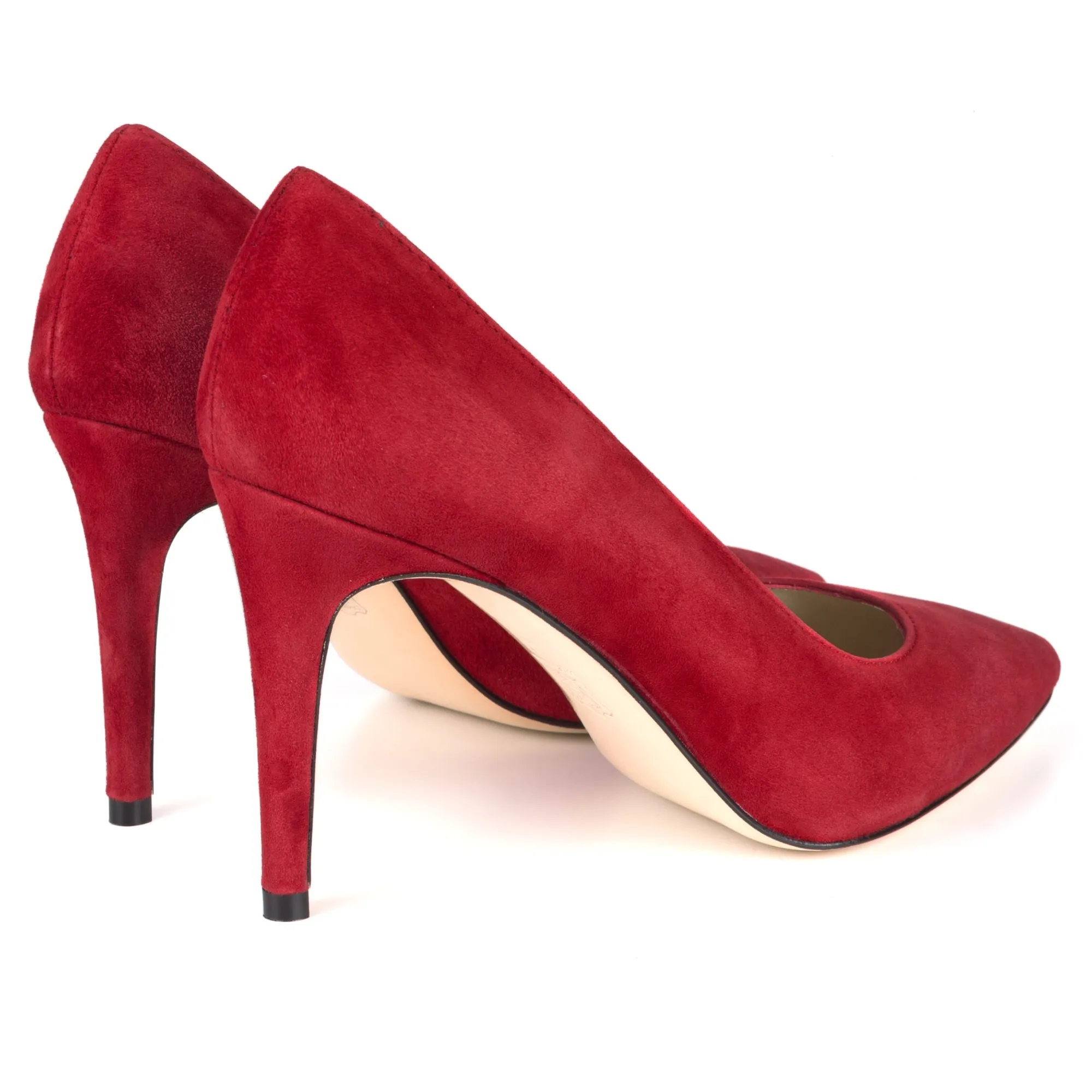 Discount Escarpins cuir daim Femme Escarpins
